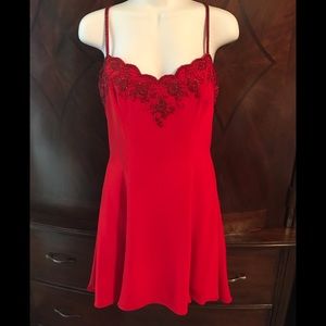 Oleg Cassini Dress w/ Beading